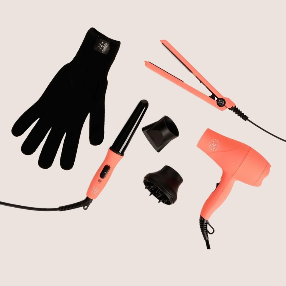 Alina 7 Pc Hair Kit $139 Flat iron-Hair dryer-Curling Iron NEW - Picture 2 of 5